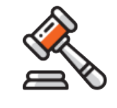 Auction hammer icon